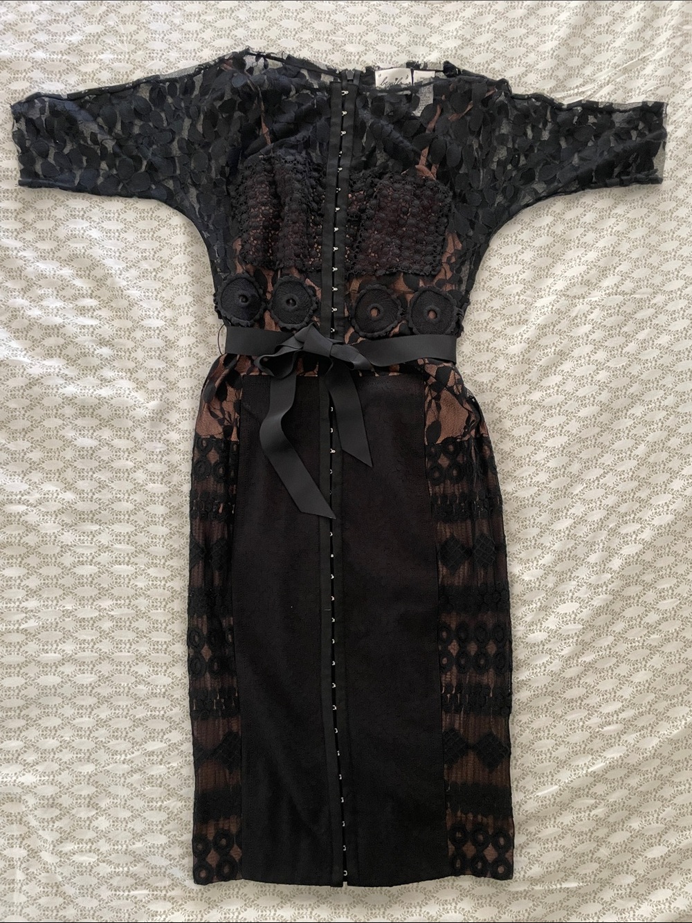 Carissima Black Lace Sheath Dress | Beguile by Byron Lars for Anthropologie